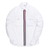 KITH Military Crispy Nylon Work Shirt 'White' KH3670-101