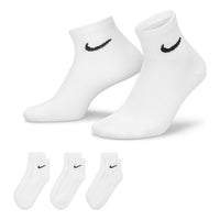 Nike Everyday Lightweight Mid Tops Training Socks Unisex White SX7677-100