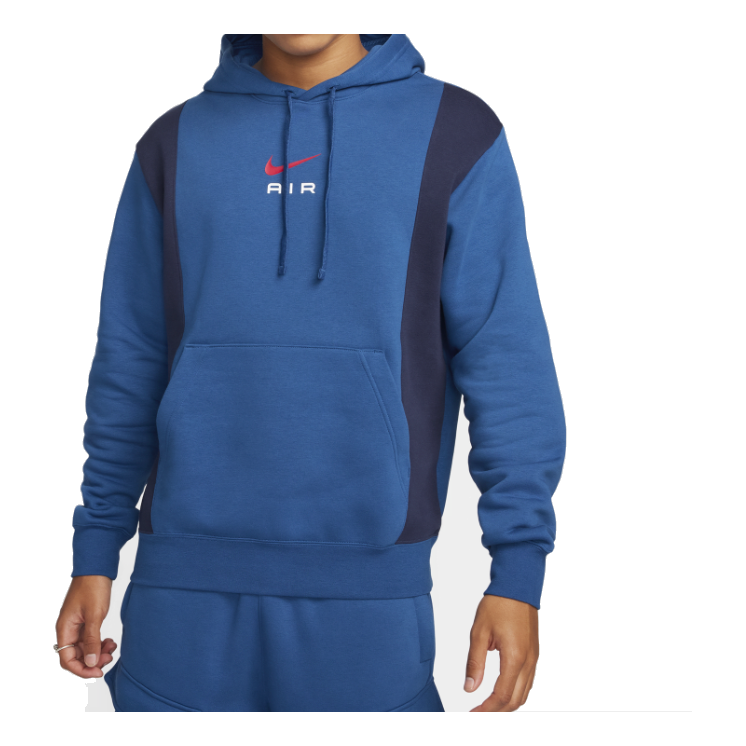 Nike Air Pullover Fleece Hoodie 'Court Blue Obsidian' FV0167-476