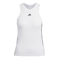 (WMNS) adidas Aeroready Train Essentials Regular 3-Stripes Tank Top Asia Sizing 'White black' HT9514