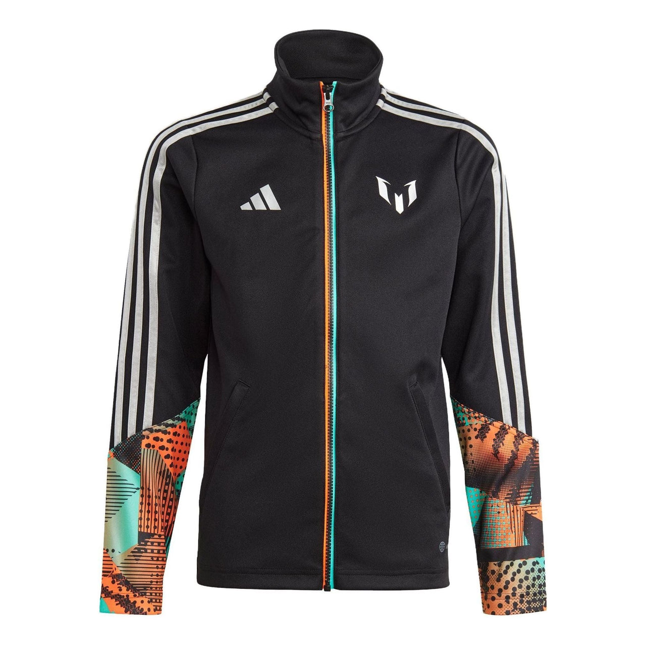 (GS) adidas Messi Training Top 'Black White' HR4353