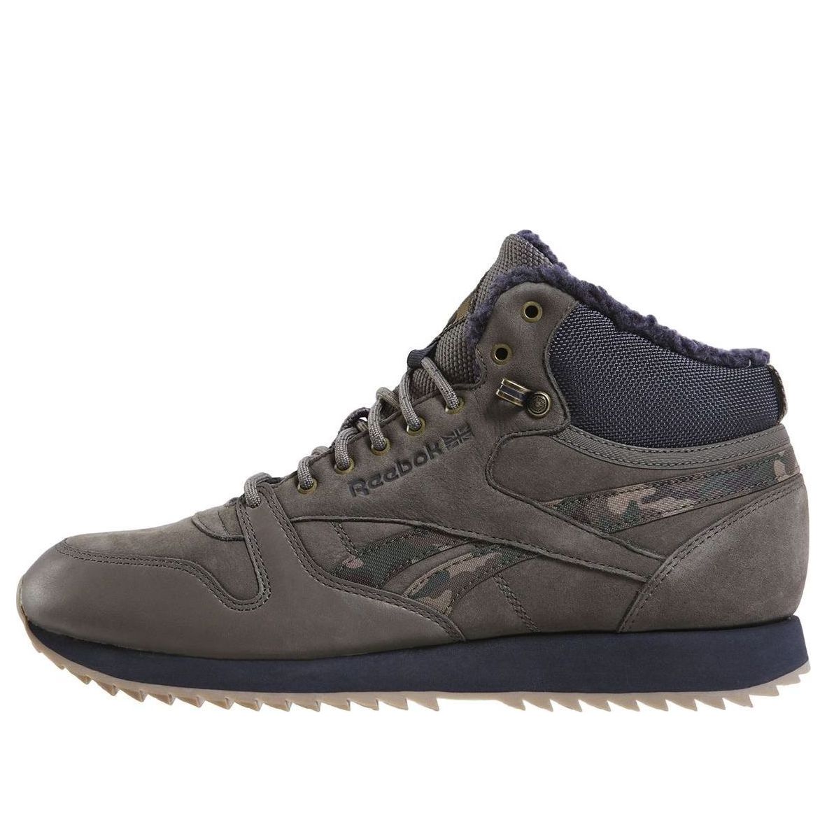Reebok Cl Lthr Mid Ripple Mu 'Grey Green' DV5110
