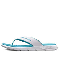 (WMNS) Under Armour Ignite Pro Marbella Sandal 'White Blue Surf' 3026030-101