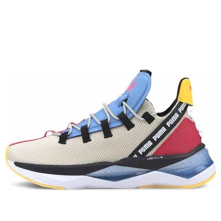 (WMNS) PUMA Lqdcell Shatter XT Trail Running Shoe White/Blue/Yellow 193036-01