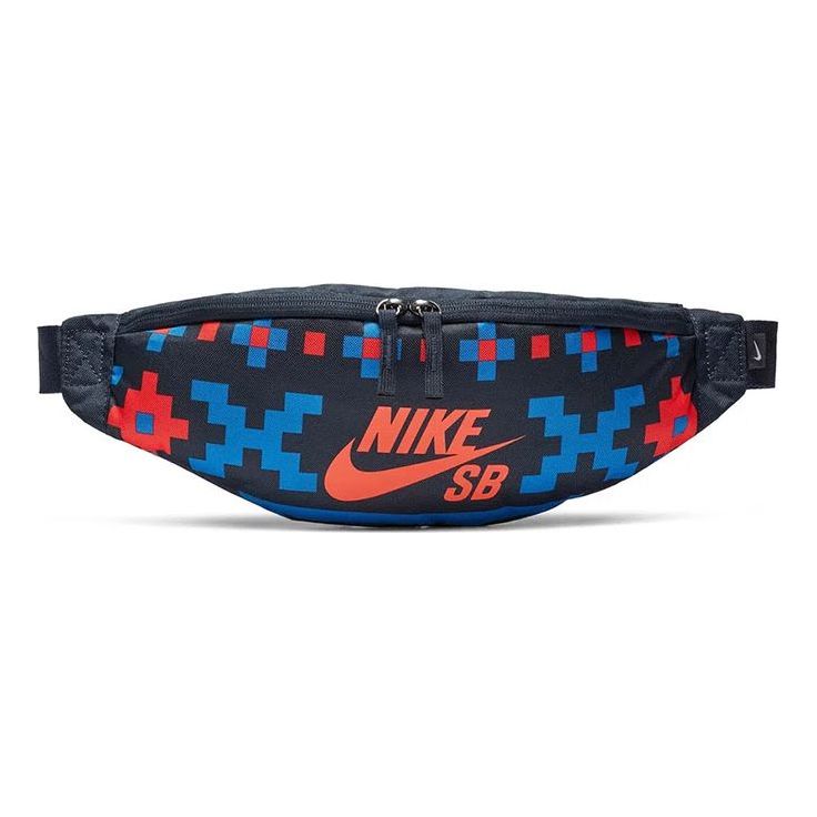 Nike SB Heritage Printed Skate Hip Pack 'Dark Obsidian' BA6418-475