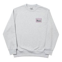 PALACE GATED COMMUNITY CREW GREY Chest Small LOGO Pullover Gray P19SS020