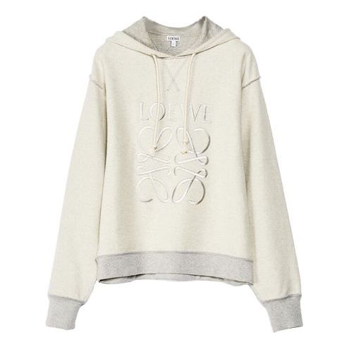(WMNS) Loewe Anagram Hoodie 'Grey Melange' S359341X98-1440