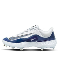 Nike Cleats Alpha Huarache Elite 4 Low 'White Blue' FD2745-103