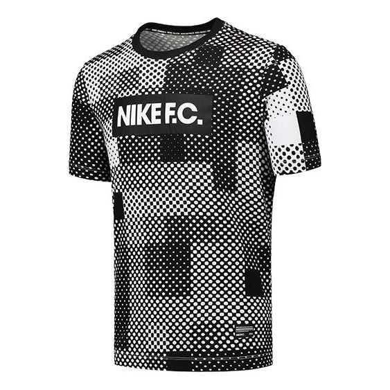 Nike FC Running Training Soccer/Football Short Sleeve Black AV5314-100