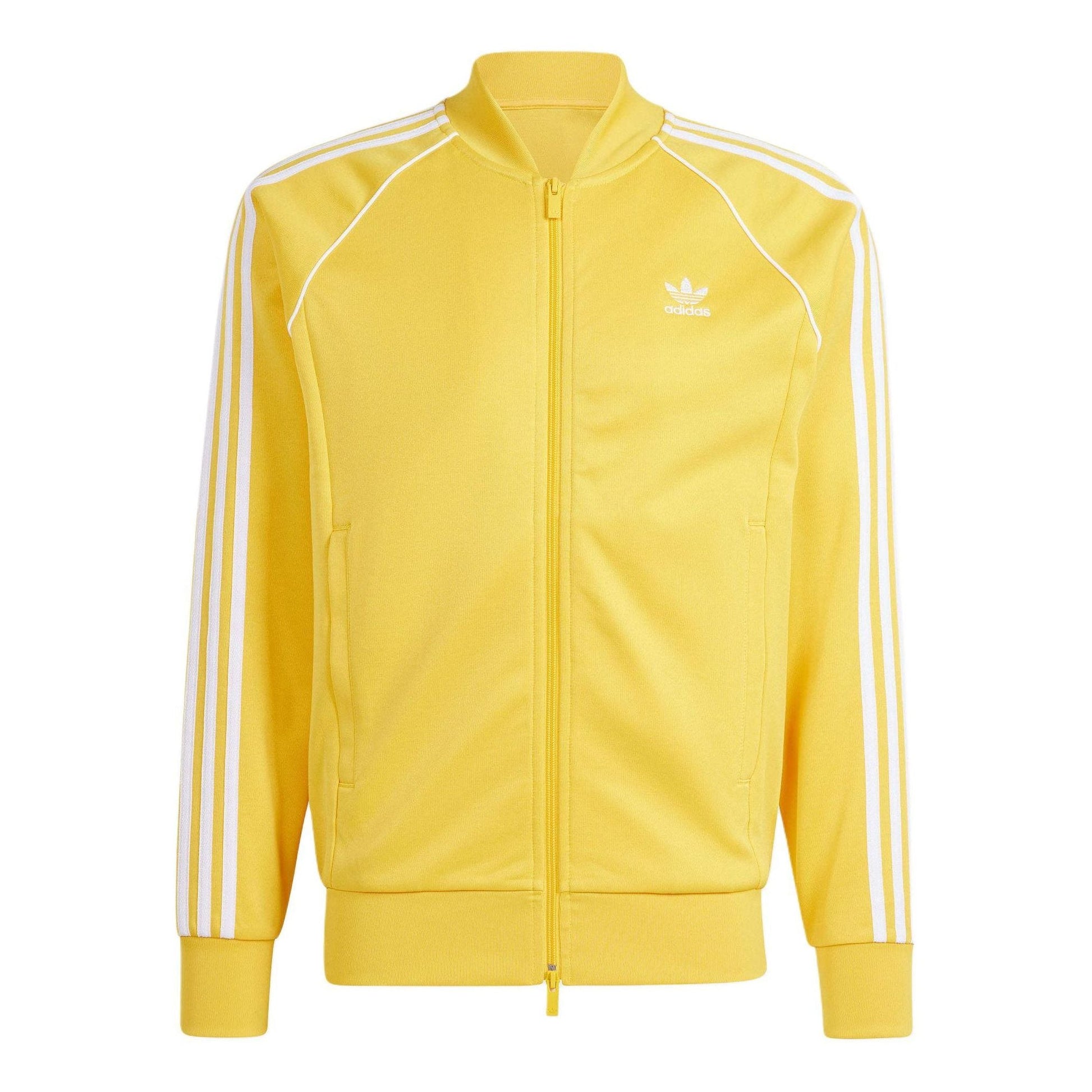 adidas originals Adicolor Classics Sst Jacket Asia Sizing 'Yellow' IR9865