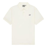 New Balance NB Logo Polo Shirt Asia Sizing 'Ivory' NFE21011-IV