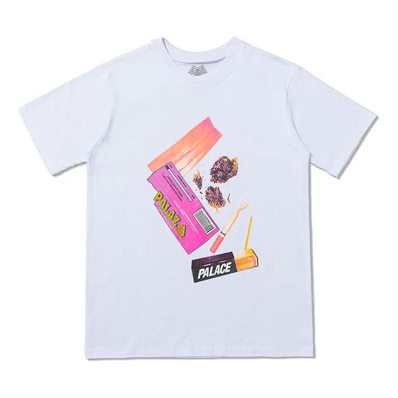PALACE Pattern Short Sleeve Unisex White P18TS068