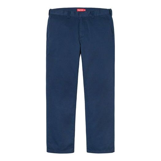 Supreme SS20 Week 1 Work Pant Cargo Pants Unisex Navy Blue SUP-SS20-171