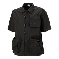 PUMA SS23 Short Sleeve Shirt 'Black' 621925-01