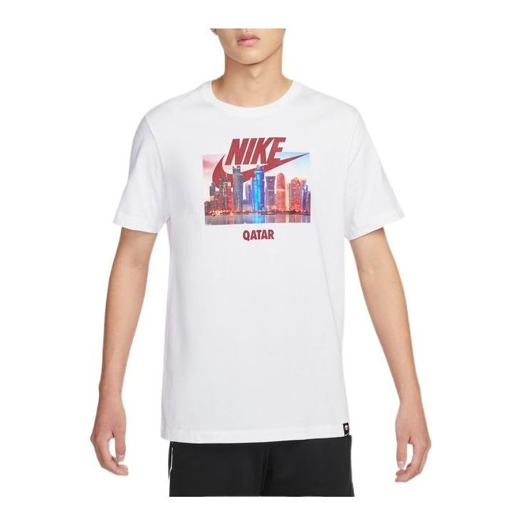 Nike Qatar Photo Tee White DX4170-100