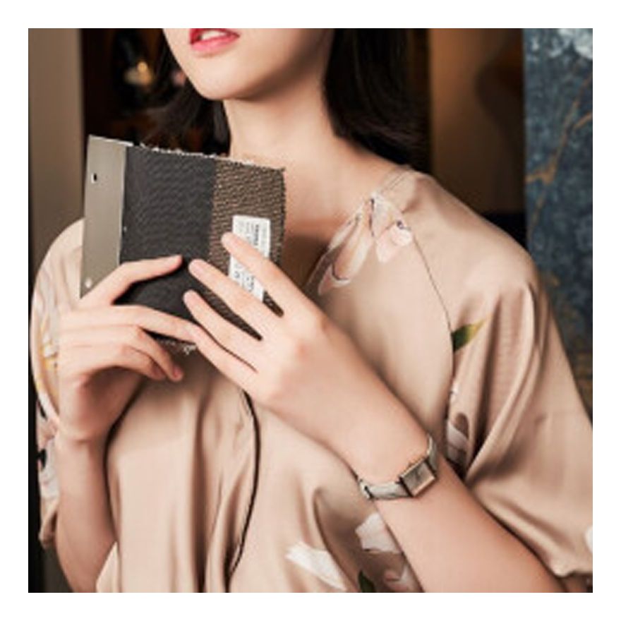 CASIO SHEEN Series Fashiones Leather Business Blue/Golden Sapphire Crystal Rose Gold Analog SHE-4538GL-7B