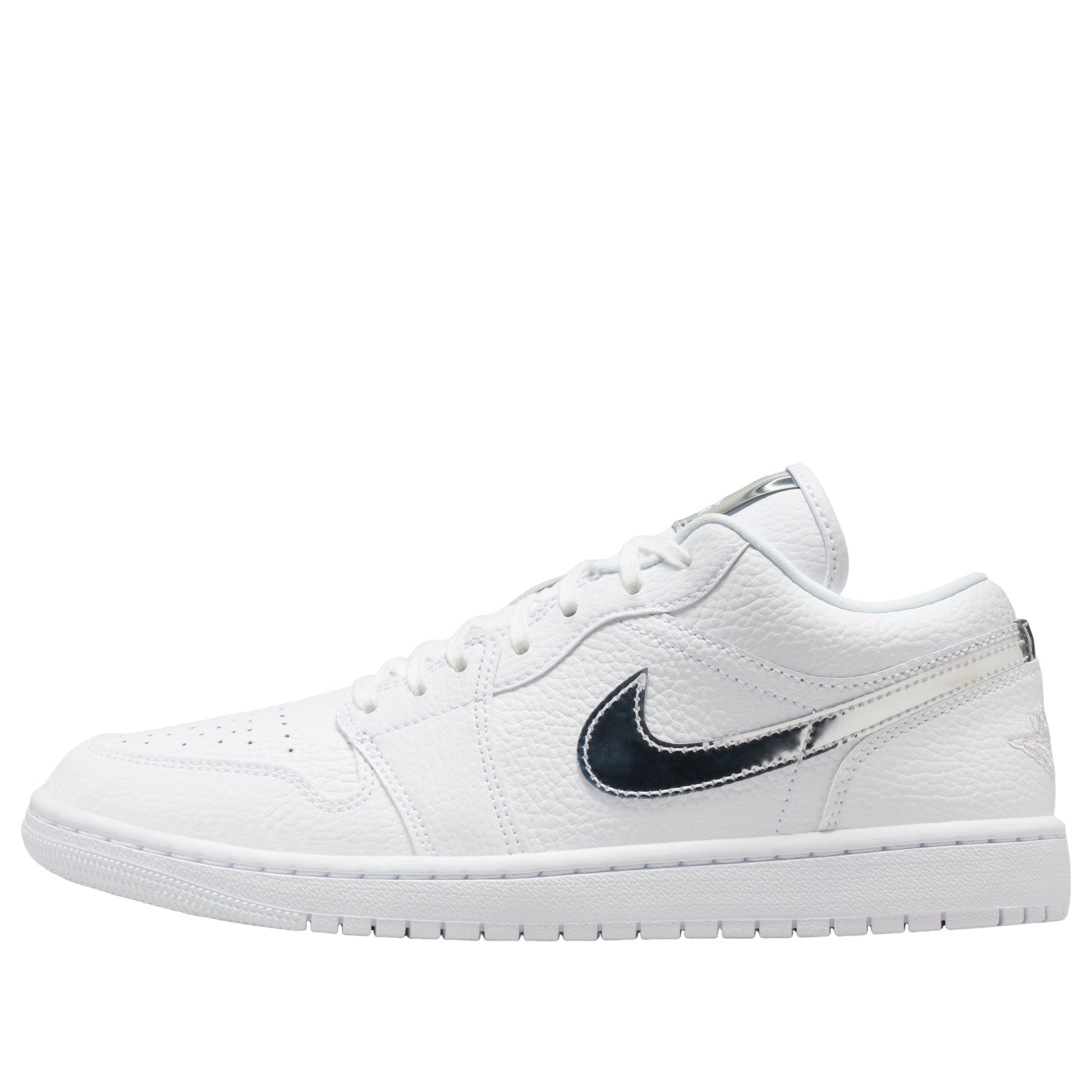 (WMNS) Air Jordan 1 Low SE 'White Metallic Silver' IQ9381-100