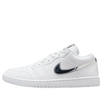 (WMNS) Air Jordan 1 Low SE 'White Metallic Silver' IQ9381-100