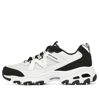 (WMNS) Skechers DLites 'Black White' 896079-WBK