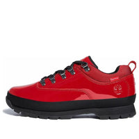 Timberland x Supreme Euro Hiker Low 'Patent Leather Red' TB0A2DJK