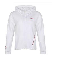 (WMNS) adidas neo Printing Hooded Jacket White DZ7597