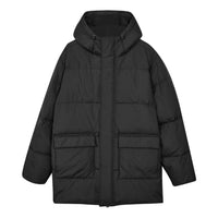 Skechers Casual Long Down Jacket 'Black' L423M091-0018
