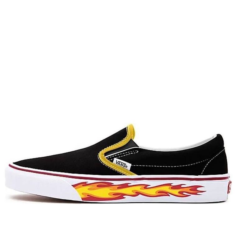 Vans Customs Flame Slip-on Black VN0A3CST035