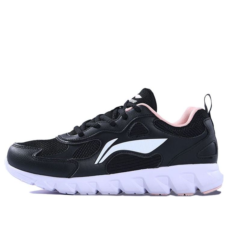 (WMNS) Li-Ning Running 'Black White Logo' ARSR052-2