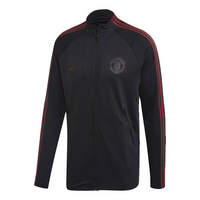 adidas Manchester United Soccer/Football Training Zipper Jacket Black FH8546