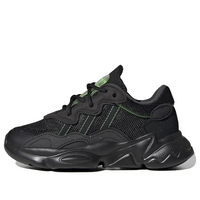 (GS) adidas Ozweego Shoes 'Black Solar Green' HR0238