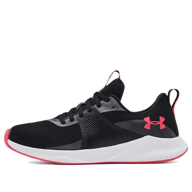 (WMNS) Under Armour Charged Aurora 'Black Red White' 3022619-002