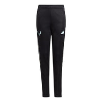 (GS) adidas Messi Pants Asia Sizing 'Black White' IJ4944