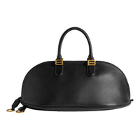 (WMNS) Balenciaga SS26 Bolero Bowling Bag Medium 'Black' 8680742ACJS1000