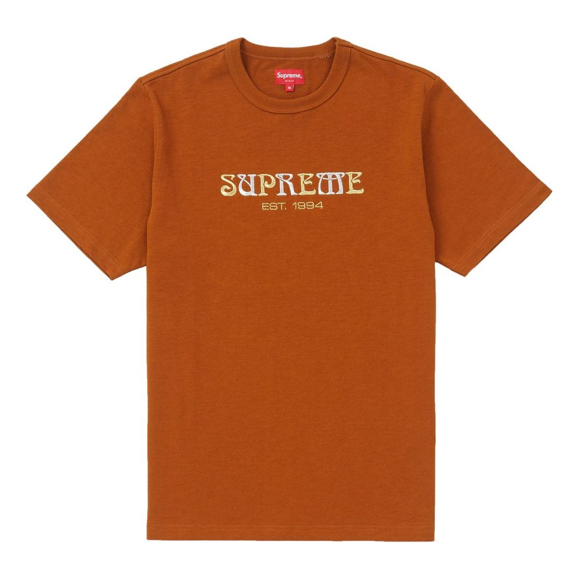Supreme FW18 Nouveau Logo Tee Rust Logo Tee SUP-FW18-617
