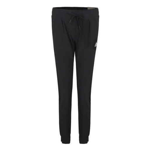 (WMNS) adidas Woven 3S Sweatpants Black DW5725