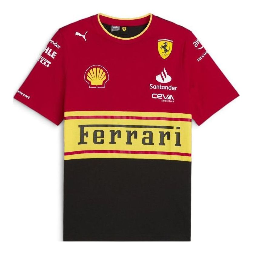 PUMA Scuderia Ferrari Special Edition Monza Tee 'Red Yellow Black' 763814-01
