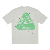 PALACE Fly TShirt Green Triangle Logo Short Sleeve Unisex Gray P20ES009
