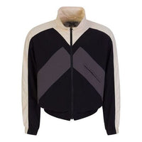 Men's KENZO Sport Colorblock Sports Zipper Jacket Black FA65BL5109CO-99