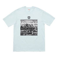 Supreme SS18 Fiorenza Tee Pale Blue Short Sleeve Unisex SUP-SS18-0110