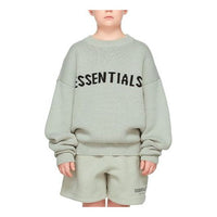 (GS) Fear of God Essentials FW21 Green/Concrete Pullover Sweater FOG-FW21-131