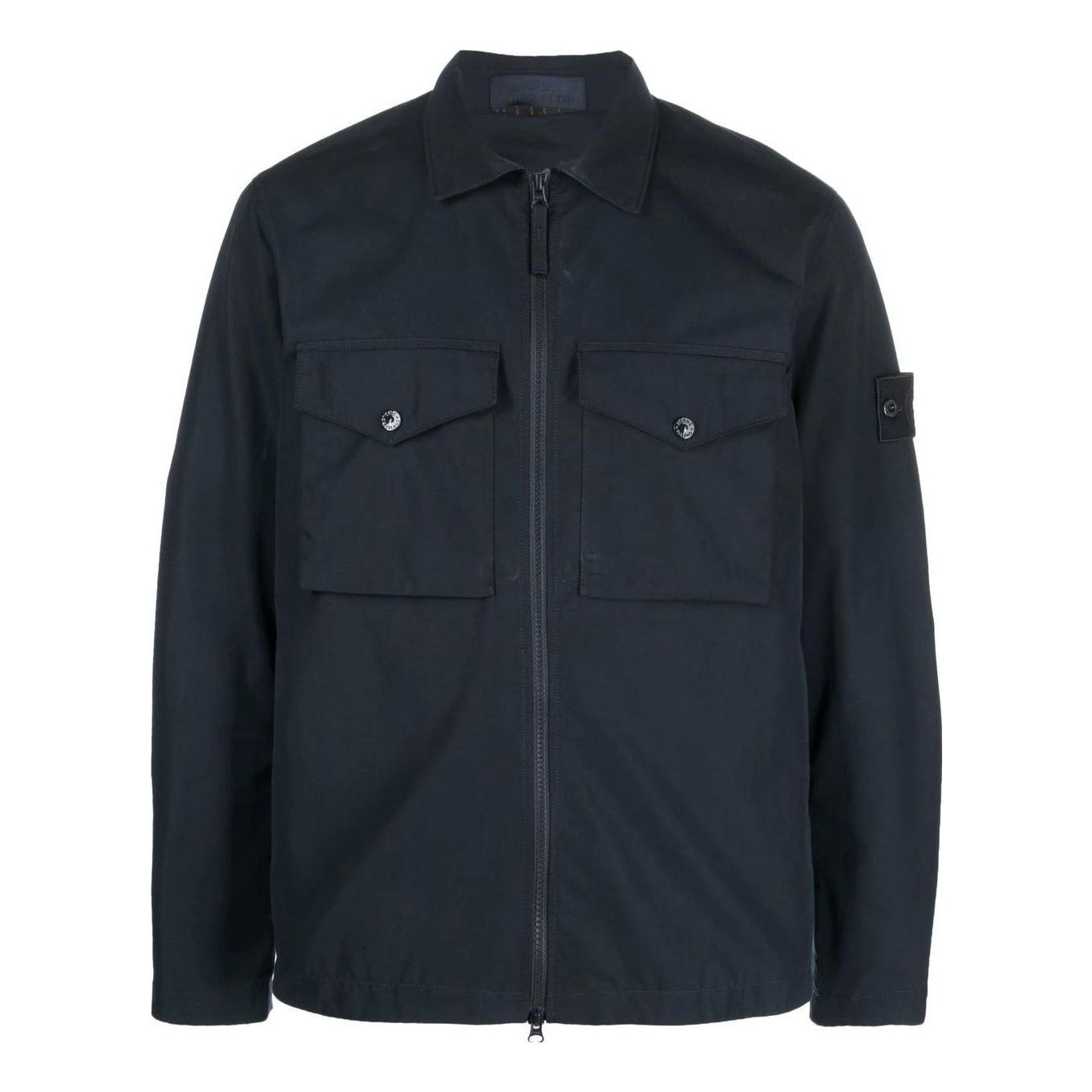 STONE ISLAND Ghost Overshirt 'Navy' 7715116F1-V0020