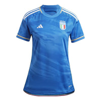 (WMNS) adidas Italy 23 Home Jersey 'Blue' HT1613