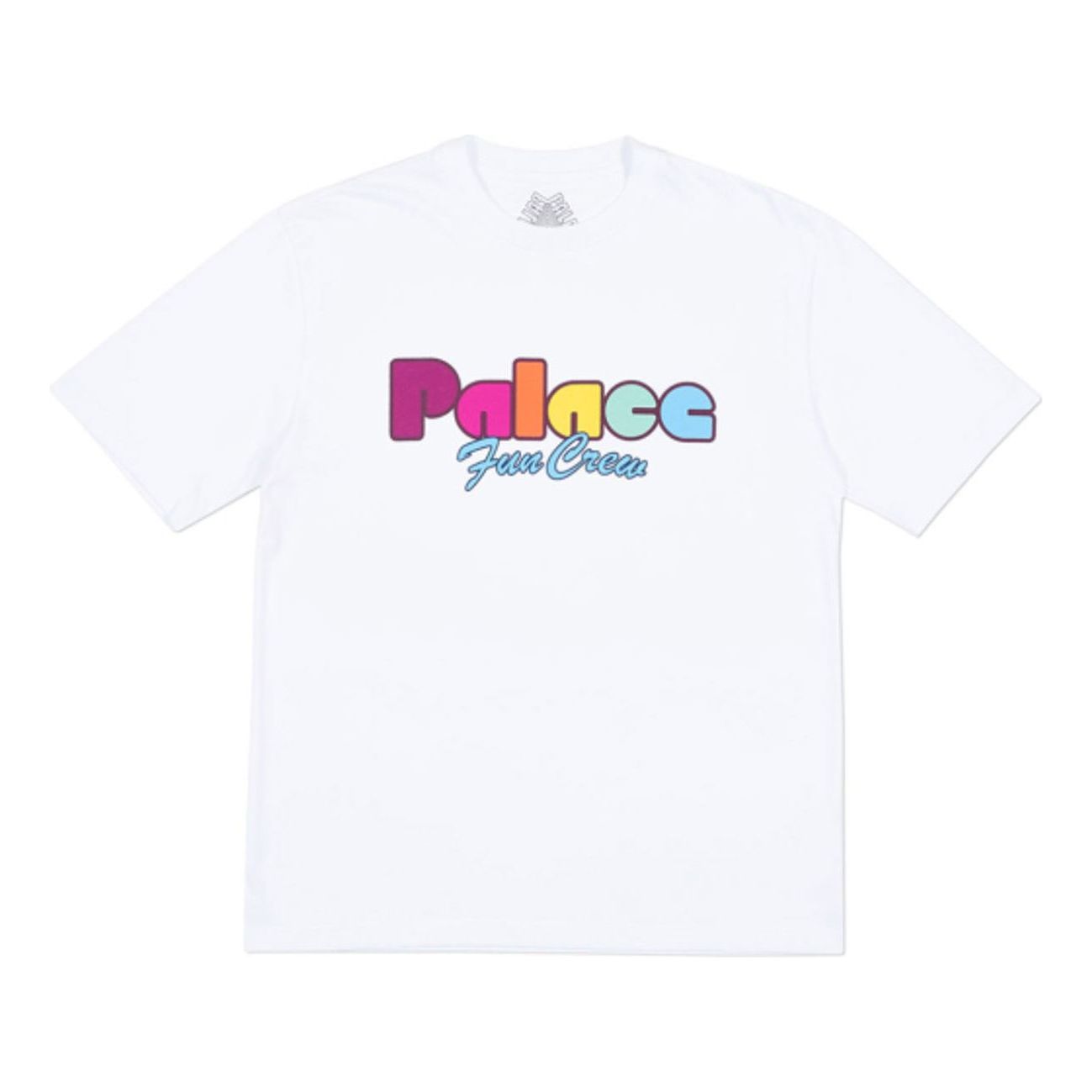 PALACE Fun White Alphabet Printing Short Sleeve Unisex P18SS004
