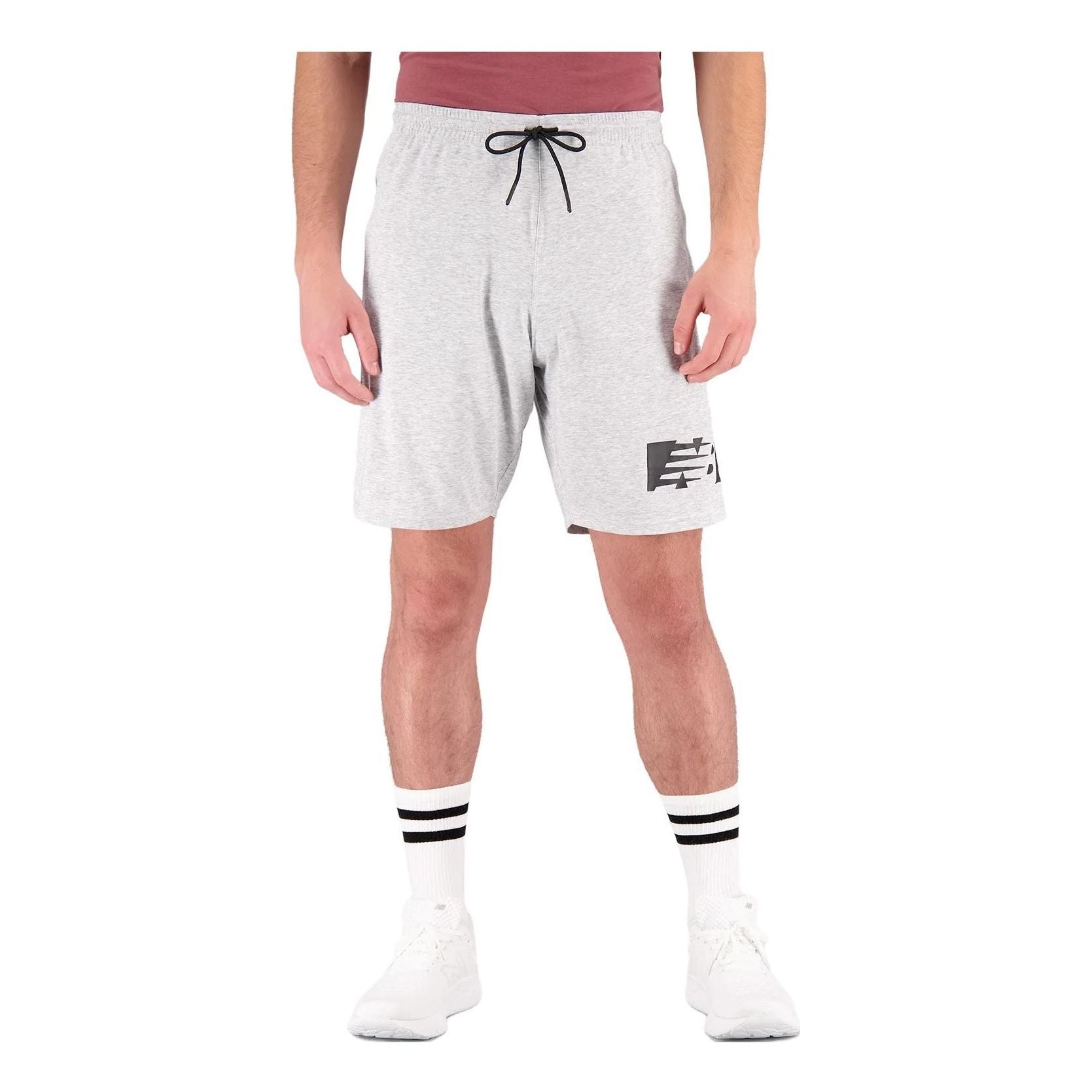 New Balance Tenacity Knit Shorts Asia Sizing 'Athletic Grey' AMS21073-AG