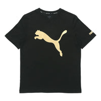 PUMA Logo Foil Tee 'Black' 533191-01