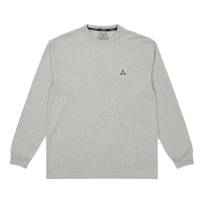 Palace Sofar Longsleeve 'Grey Marl' P22LS032