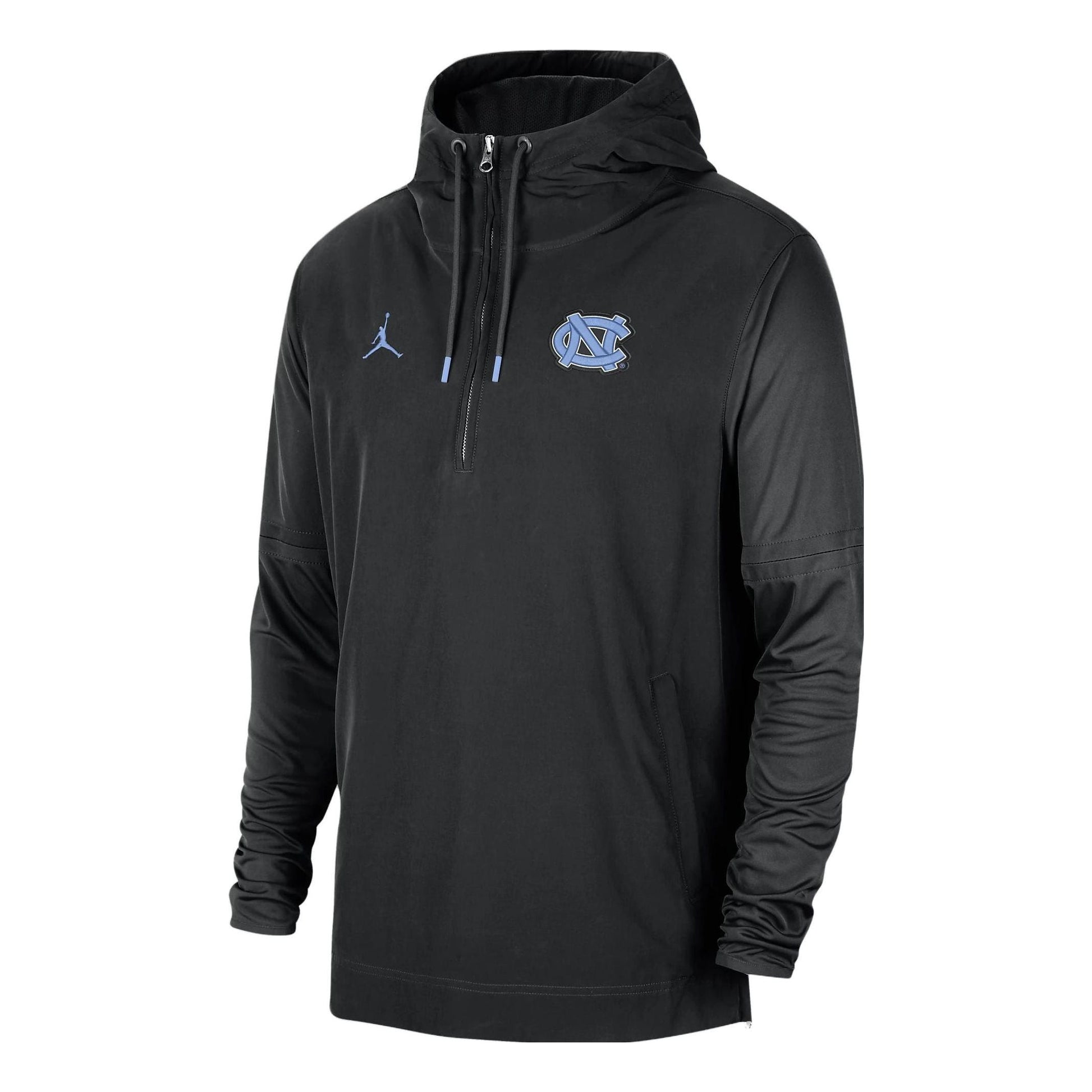 Air Jordan UNC Player College Long-Sleeve Woven Jacket 'Black' DZ9332-010