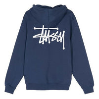 Men's Stussy Emperor Back Large logo Navy Blue 1924464NAVY