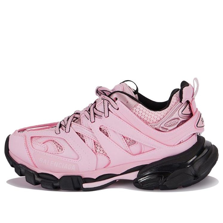 (WMNS) Balenciaga Track Sneaker 'Pink Black' 542436W3AC15010