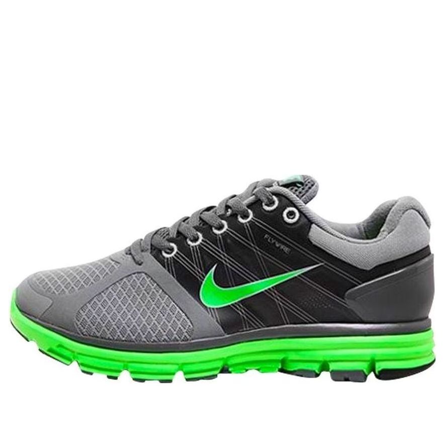 Nike LunarGlide+ 2 'Stealth Neo Lime' 407648-030